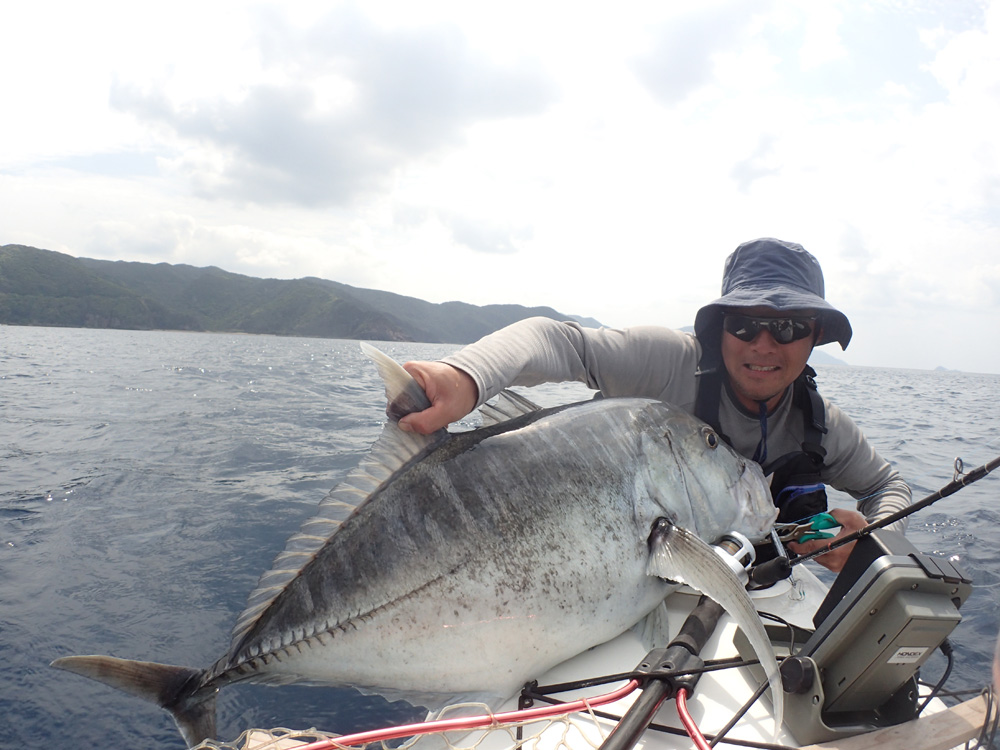 カヤックフィッシングで大物を釣るために | 加計呂麻島の楽園生活